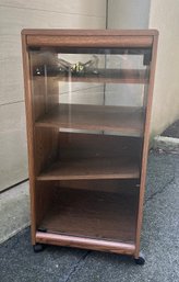 Stereo Cabinet (missing One Shelf Pin/ Easy Fix)