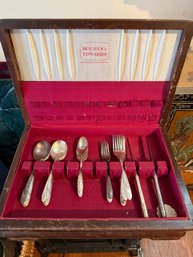 Romance Pattern 1952 Holmes & Edwards International Silver Plate Flatware Set