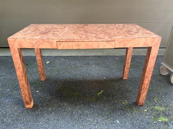Faux Burl Wood Pearson Table