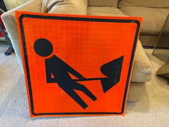 Road Work Sign