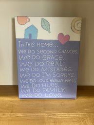 Inspirational In This Home Art Decor