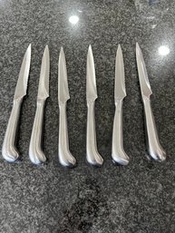 Set Of Stainless Steel Steak Knives