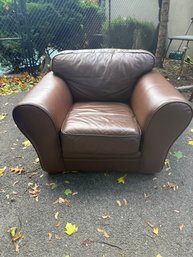Palliser Horizon Leather Club Chair Brown