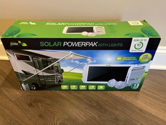 Solar Power Pack With Lights