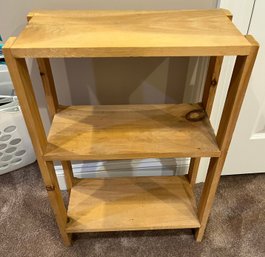 Wood 3-shelf Bookcase (depth Is 9)