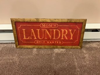Moms Laundry Wall Decor