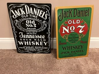 Metal Jack Daniels Decorative Signs