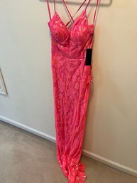 New With Tags, Size 5, City Triangle Dress Hot Pink