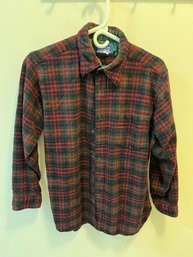 Pendleton Wool Button- Down, Size S