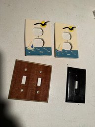 Vintage Light And Socket Covers