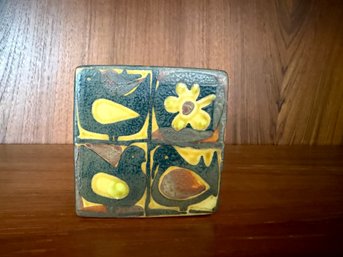 Vintage Royal Copenhagen Fajance Lidded Bird Box