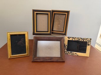 Brown And Gold Picture Frames