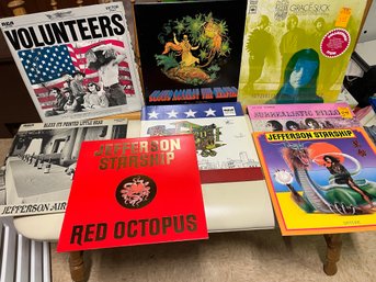 Vinyls: Jefferson Starship, Jefferson Airplane, The Great Society, Volunteers
