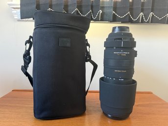 Sigma 150-500mm F/5-6.3 DG OS HSM Telephoto Zoom Lens With Case