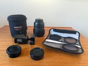 Nikon AF-S DX NIKKOR 18-140mm F/3.5-5.6G ED VR, ProMaster MD (Mini Dovetail) Clamp, And More