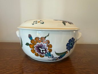 Royal Worcester Porcelain Palmyra Lidded Pot