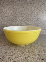 Pyrex Yellow Mixing Bowl