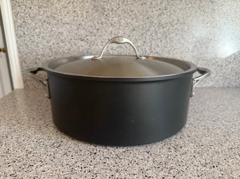 Calphalon Premier Hard-Anodized Nonstick 8.5-Quart Dutch Oven.