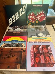 Vinyls: Birds, Bad Company, Paul Simon, Buffalo Springfield, Bachman-turner Overdrive