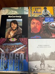 Vinyls: Paul McCarthy, Ringo, John Lennon, George  Harrison