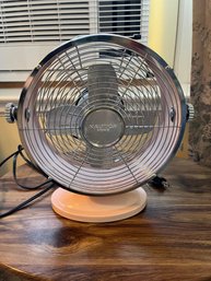 Nautica Light Pink Metal Fan