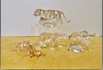 Swarovski Crystal Endangered Wildlife Figurines
