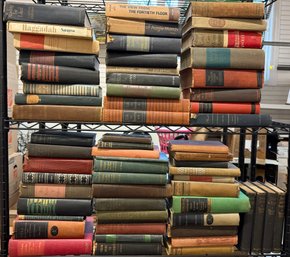 Vintage Hardcover Books: Agatha Christie, Life In America, Thomas Mann, Canterbury Tales, Abe Lincoln & More