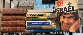 History Of Jews: Graetz, A Treasury Of Yiddish Stories, Israel 25, Life 1973 The Spirit Of Israel