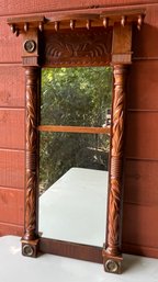 Antique Wood Mirror
