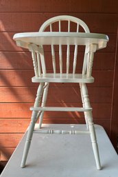 Wood Baby Doll High Chair