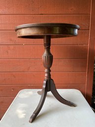Drum Pedestal Table