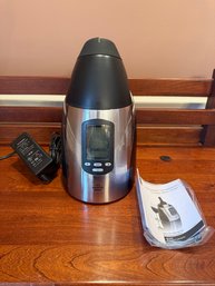 The Sharper Image Adjustable Temperature Control Wine Chiller