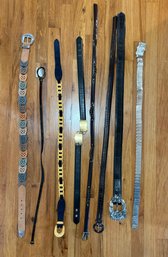 Variety Of Designer Belts (s,M,L) Ralph Lauren, Doncaster, Carlisle, Hartnell, Michael Kors, & Brighton, & Mor