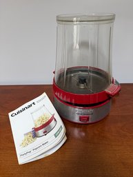 Cuisinart PartyPop Popcorn Maker Model CPM-800 With Instruction Booklet
