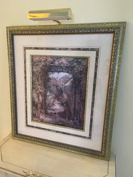 Framed Print Of 'The Little Gardener' By Joseph Swanwick