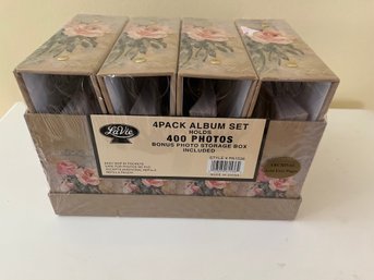 Photo Album Set (4) In A Box, New