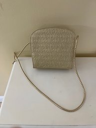 Cream Colored Tignanello Evening Purse