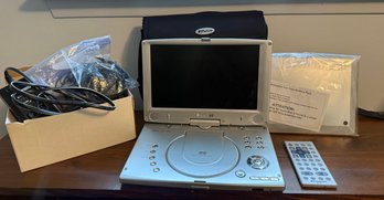 10 Portable DVD Player PDV:1002A And Targus DVD Player Travel Case