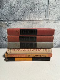 Books 45: DH Lawrence Lot Of Books