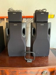 SONY Speakers SS-SR120 And SS-D2700