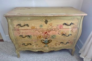 John Widdicomb Hand-painted Italian Style Bombay Dresser