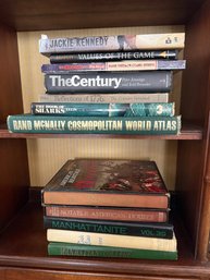 Coffee Table Books: The Century, Workd Atlas, Jackie Kennedy, The Books Of Sharks And More