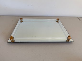 Studio Silversmiths Mirrored Vanity Tray
