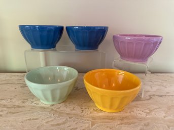 Coloful Cereal Bowls