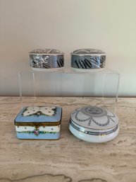 Trinket Boxes: Tiffany & Co, Limoges, And Christofle