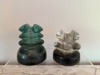 Vintage Glass Insulators