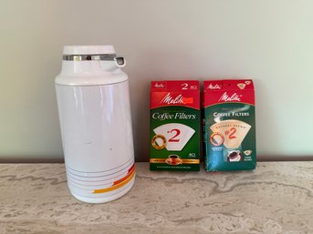 Coffee Dispenser And Melita Coffee Filters