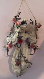 Hanging Lady On Swing Ornament