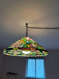 Tiffany Style Stained Glass Hanging Lamp