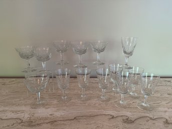 Crystal Cordial Glass